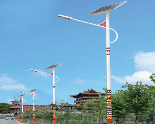 沙湾民族特色路灯