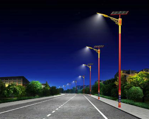 沙湾民族特色路灯