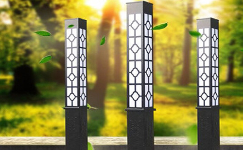 沙湾景观灯选型与在园林照明中的应用要点